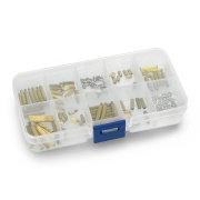 Brass spacer sleeve - various sizes M2 - set