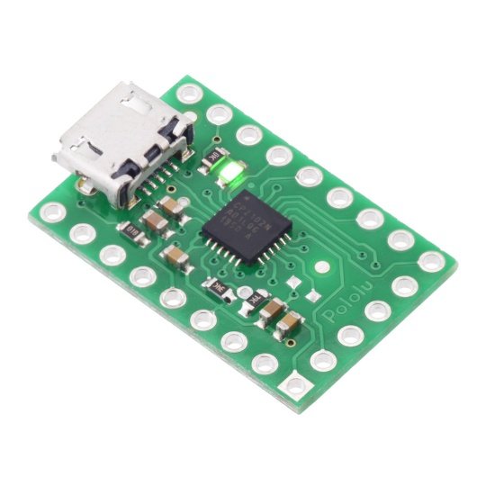 Converter USB-UART CP2102N - with microUSB connector - Pololu