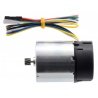 Metal Gearmotor 24V 37D without gearbox 1000 RPM with 64 CPR - zdjęcie 2