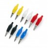 Set of crocodile clips 27mm - 10pcs. Set of crocodile clips 27mm - 10pcs. - zdjęcie 2
