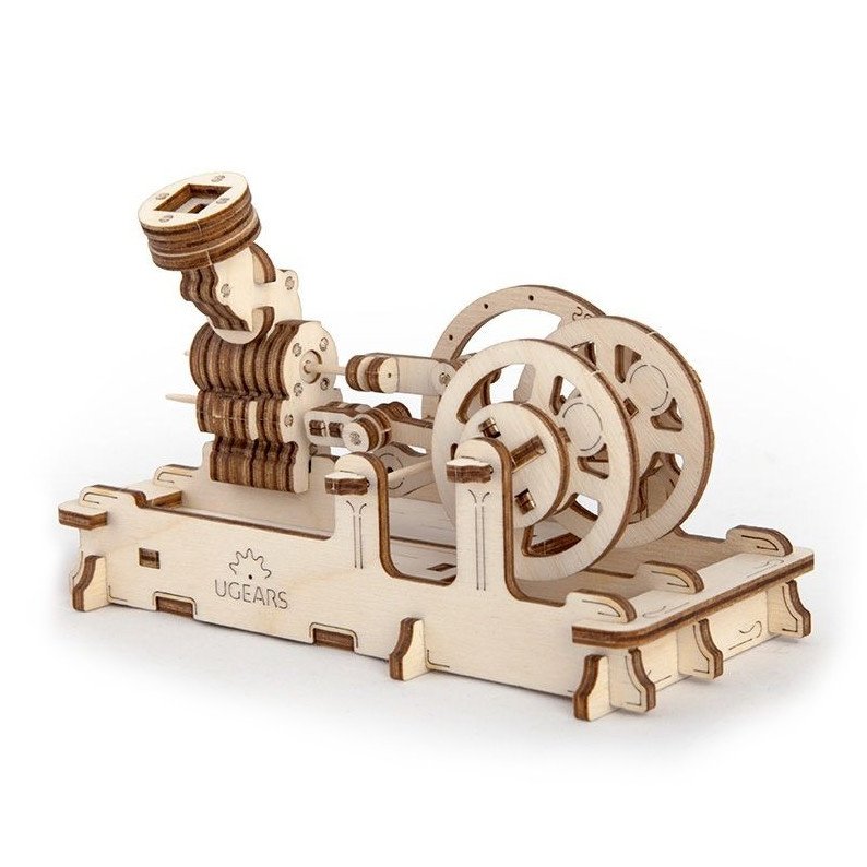 Pneumatic Motor - Steam Machine - Mechanical model for folding