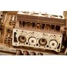 U-9 Grand Prix car - mechanical model for assembly - veneer - - zdjęcie 6