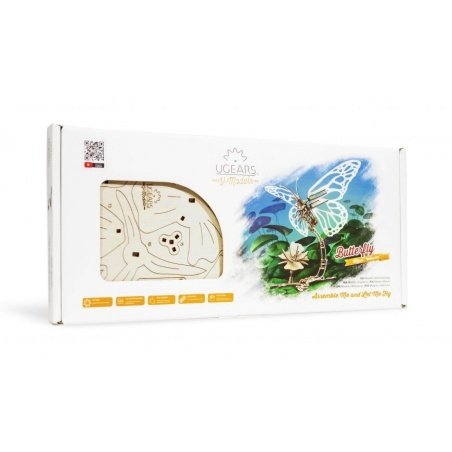 Butterfly - mechanical model for folding - veneer - 161 Butterfly - mechanical model for folding - veneer - 161