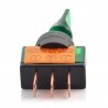 ON-OFF Switch ASW-14D with LED, 12V/20A - green - zdjęcie 3