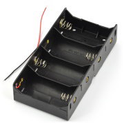 Basket for 4 D-type (R20) batteries