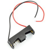 Basket for 1 battery type A23 (12V) with cables