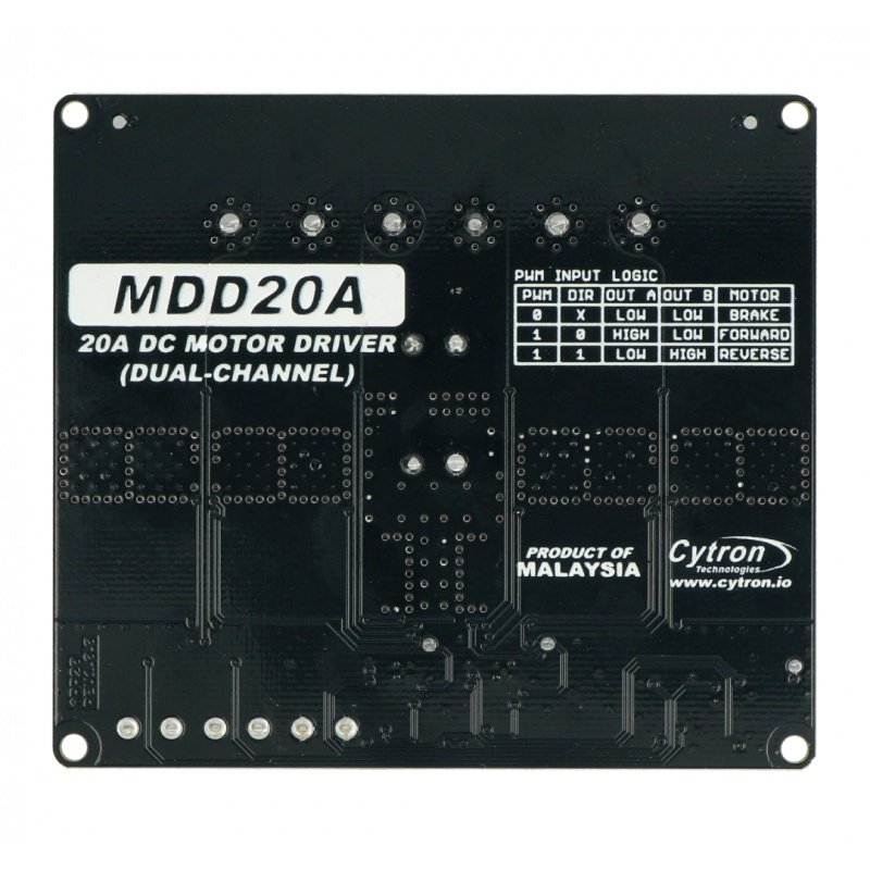 Cytron MDD20A - two-channel motor driver 30V/20A
