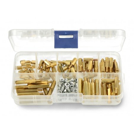 Standoff screw nut set in box - Set C Standoff screw nut set in box - Set C