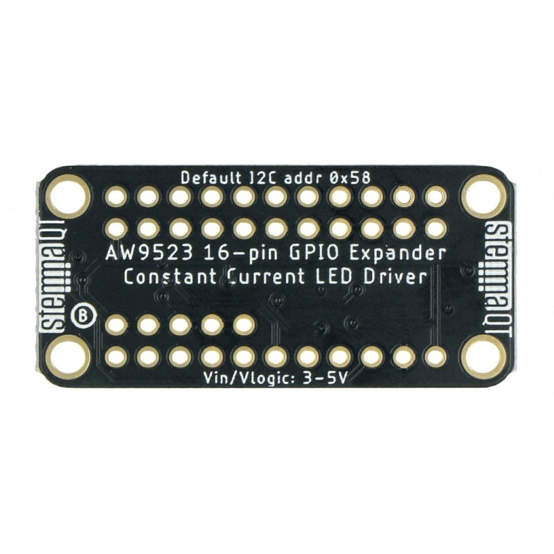 AW9523 Breakout 16 I/O GPIO port expander LED Driver Arduino Python