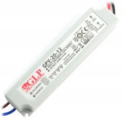 Power supply GPV-20-12 for LED strip - 12V / 2A / 24W -
