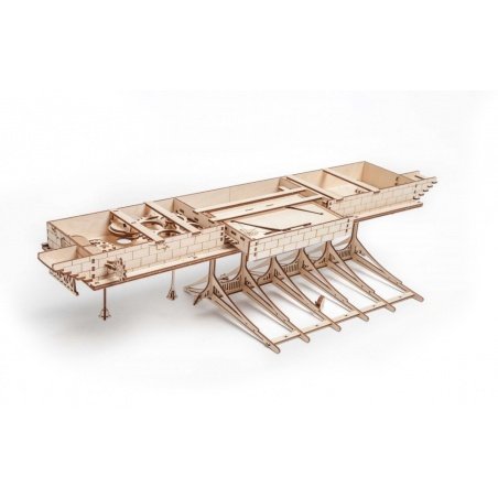 Platform - mechanical model for folding - veneer - 196 elements Platform - mechanical model for folding - veneer - 196 elements