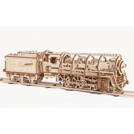 Locomotive UG 460 - mechanical model for assembly - veneer - Locomotive UG 460 - mechanical model for assembly - veneer -