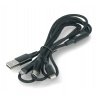 Kabel USB 3w1 microUSB, USB typu C, Lightning 100 cm - zdjęcie 2