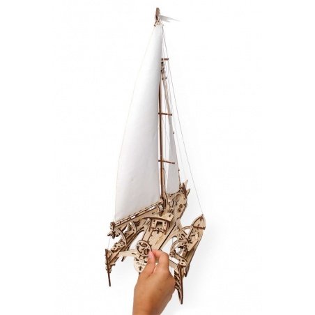 Trimaran Merihobus - yacht - mechanical model for assembly -