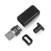 MicroUSB plug type B - for cable - 5-pin