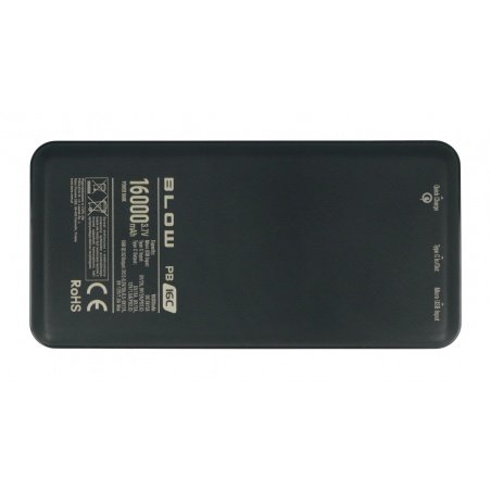 PowerBank Blow PB16C 16000mAh USB USB-C QC - black PowerBank Blow PB16C 16000mAh USB USB-C QC - black