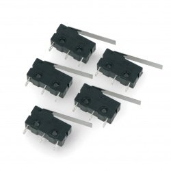 Limit switch with lever - WK611 - 5pcs.