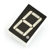 Buy Eight-segment display x1 - 14mm blue - common