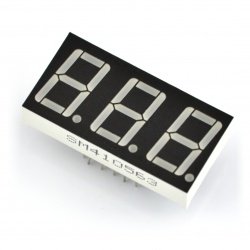 Eight-segment display x3 -...