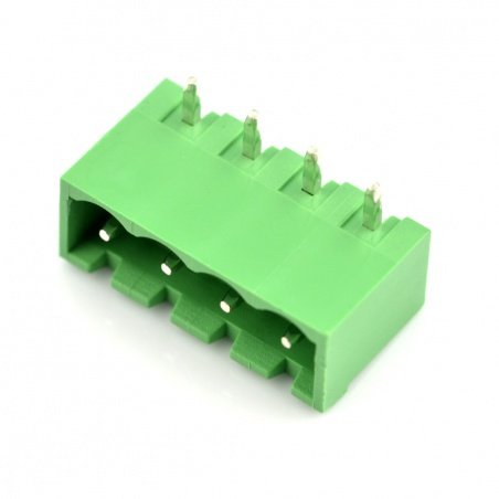 10Pcs blue 2-pin pitch screw terminal block connector 5.08mm panel pcb mountC QY 