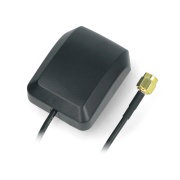 GPS antenna with SMA connector, magnetic mount