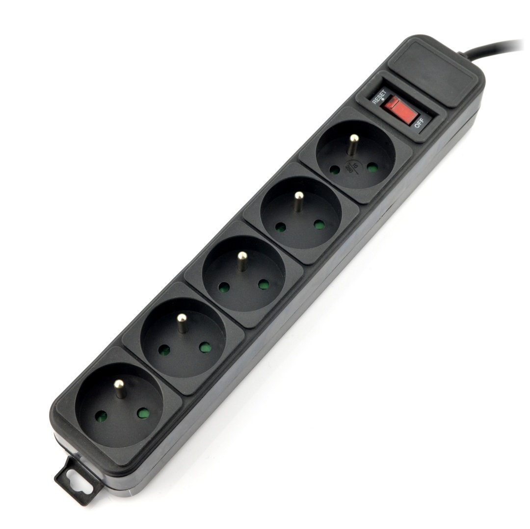 Surge Protector AK-SP-05B 5 Sockets 3 m