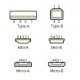 Mini USB type A - SMD connector Mini USB type A - SMD connector
