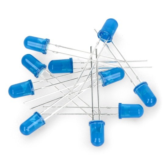 LED Diode 5 mm - Diffused Blue