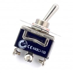 Toggle switch ON-OFF-ON KN3...
