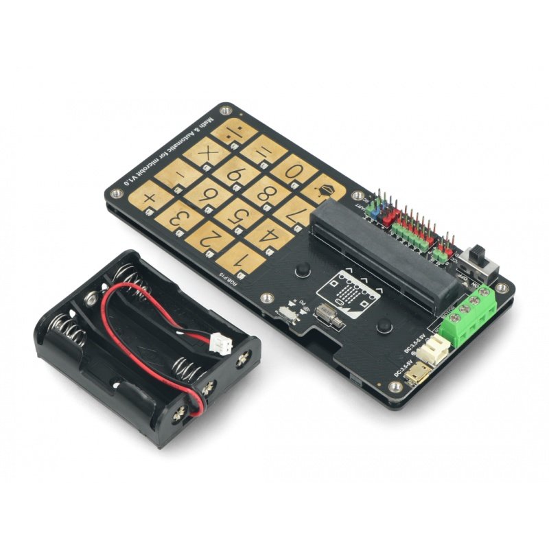flicker dug Fremtrædende micro:Touch Keyboard - mathematical and automatic touch keyboard -  expansion board for BBC micro:bit - DFRobot MBT0016 Botland - Robotic Shop