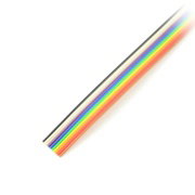 Ribbon cable 10 core color IDC raster 1.27 mm -