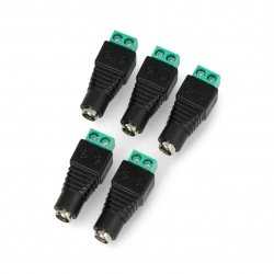 Socket DC 5.5 x 2.5 mm with...