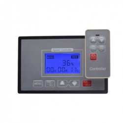 Panel/wall controller for electric motors 12-48V DC 32 A RC-LCD - E...