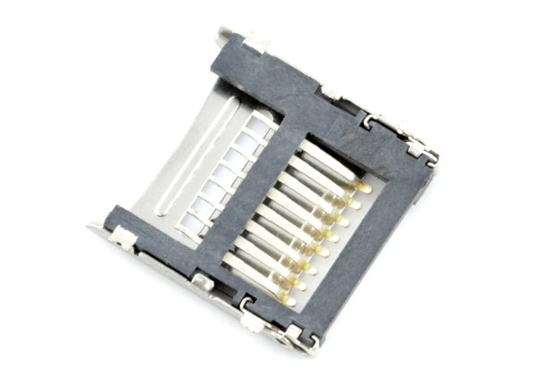 Gniazdo kart microSD z klapką