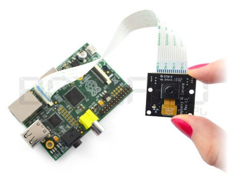 Moduł z kamerą kompatybilny z minikomputerem Raspberry Pi