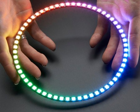 Adafruit NeoPixel Ring - LED RGB 15 x WS2812 5050