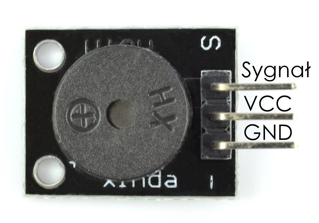 Active buzzer module with generator - black - Iduino ST1143
