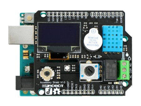 DFRobot Accessory Shield dla Arduino i Bluno