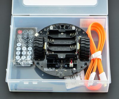 Platforma robota MiniQ - Arduino, pilot, kontroler, podwozie, robot, 
