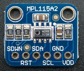 MPL115A2 - cyfrowy barometr, czujnik ciśnienia i wysokościu 1150hPa I2C