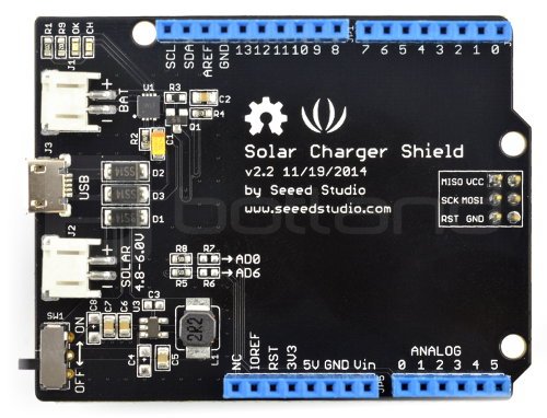 Solar Charger Shield v2.2 - nakładka dla arduino