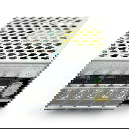 Mean Well RS-25-5 mounting power supply.