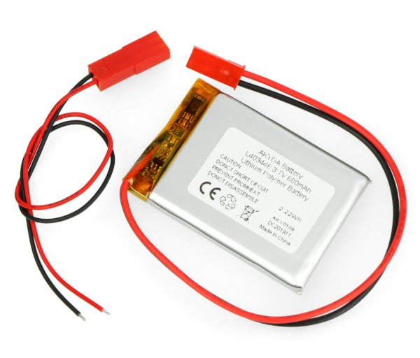 Akumulator Li-Pol Akyga 600mAh