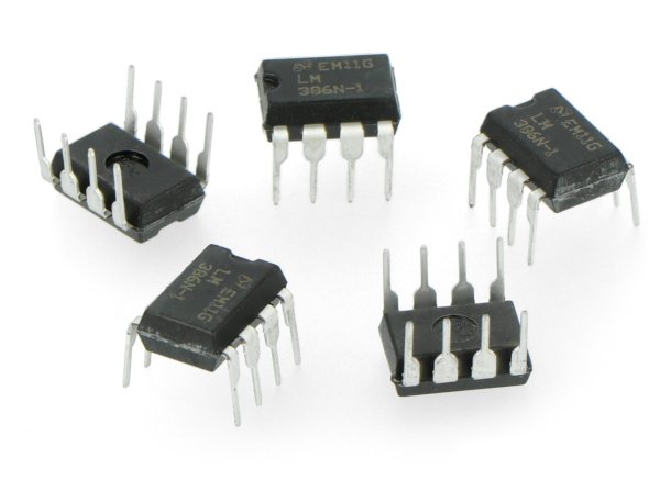 Wzmacniacz audio AB LM386 - 5szt.