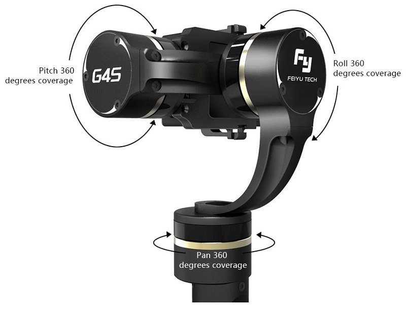 Handheld stabilizer for GoPro cameras Gimbal Botland - Robotic Shop