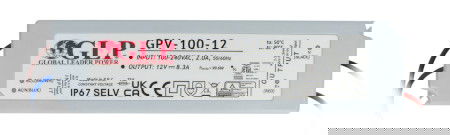 Power supply for LED strips and tapes