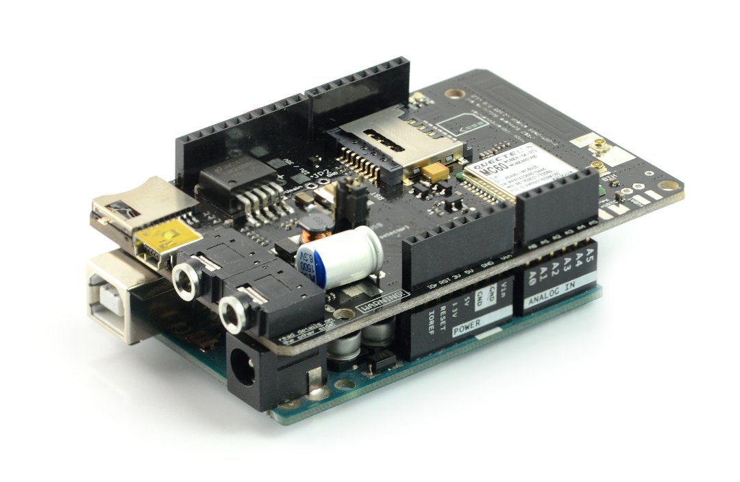 B-GSMGNSS Shield v2.105 GSM/GPRS/SMS/DTMF + GPS + Bluetooth - do Arduino i Raspberry Pi