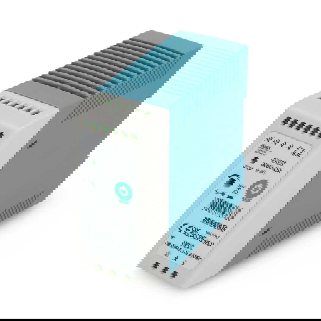 MDIN60W24 DIN rail power supply - 24V / 2.5A / 60W