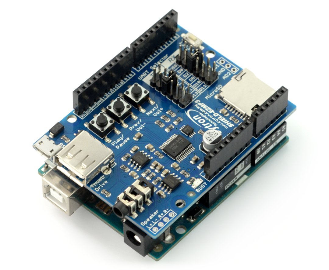 Cytron EZMP3 - nakładka MP3 dla Arduino