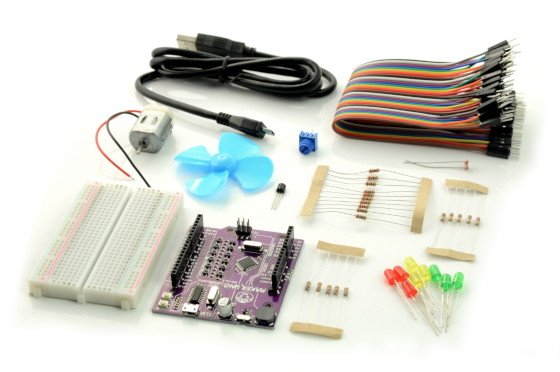 Cytron Uno ATmega328 Edu Maker KIT - StarterKIT + Botland - Robotic Shop